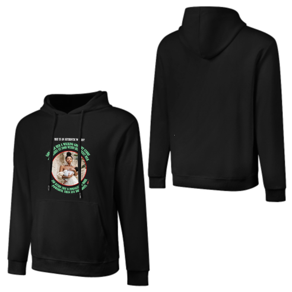 Custom Front & Back Print Cotton Hoodies Custom Men's Long Sleeve Sweatshirts