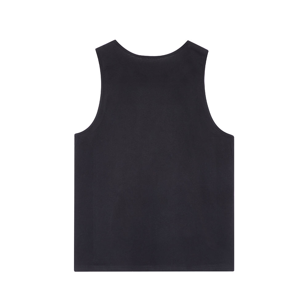 Custom Men's Round Neck Cotton Tank Top Classic Vests