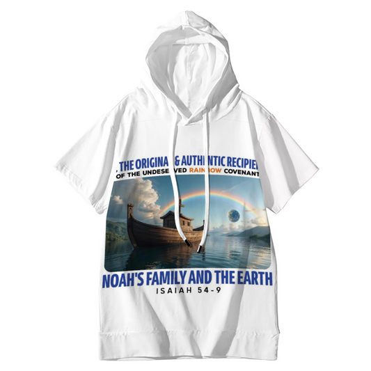 Customizable Unisex Short Sleeve Hoodie All Over Print Stylish Hoodies