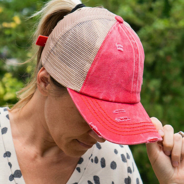 VioletRed Women's Baseball Cap