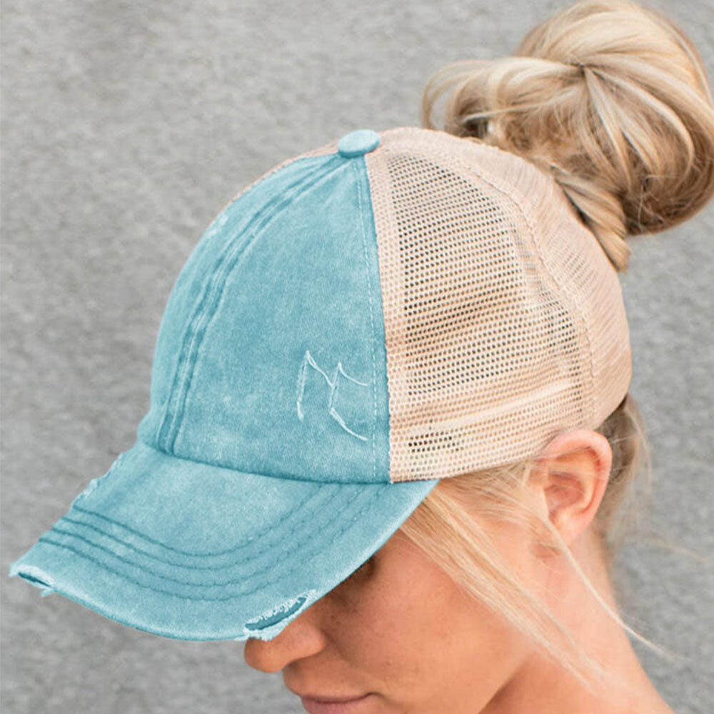 LightSkyBlue Women's Baseball Cap