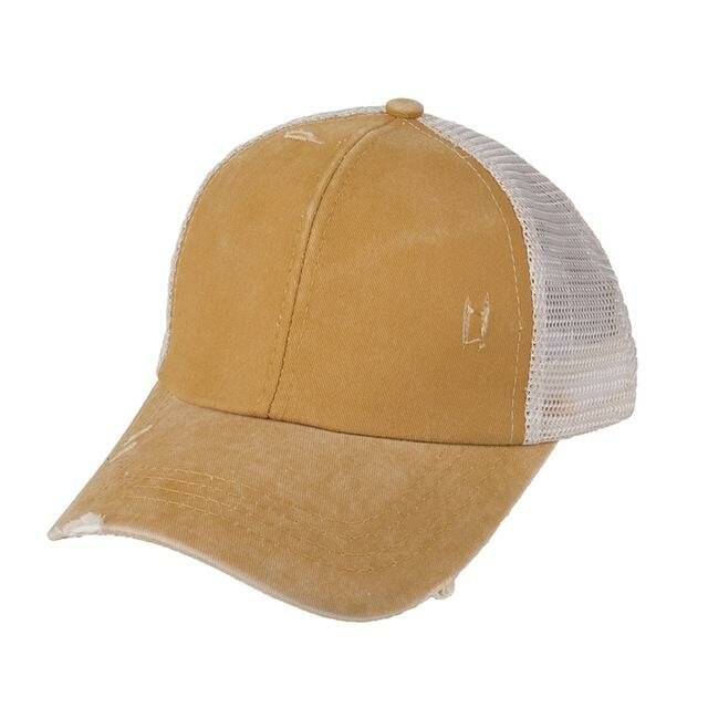 Yellow Women's Baseball Cap