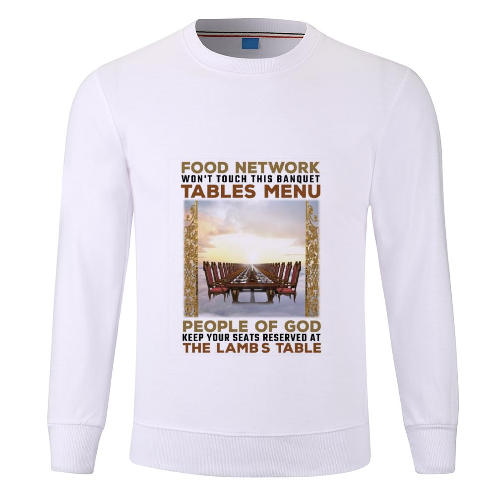 People of God Custom Long Sleeve Pullover Shirts Multicolor Cotton Sweatshirt