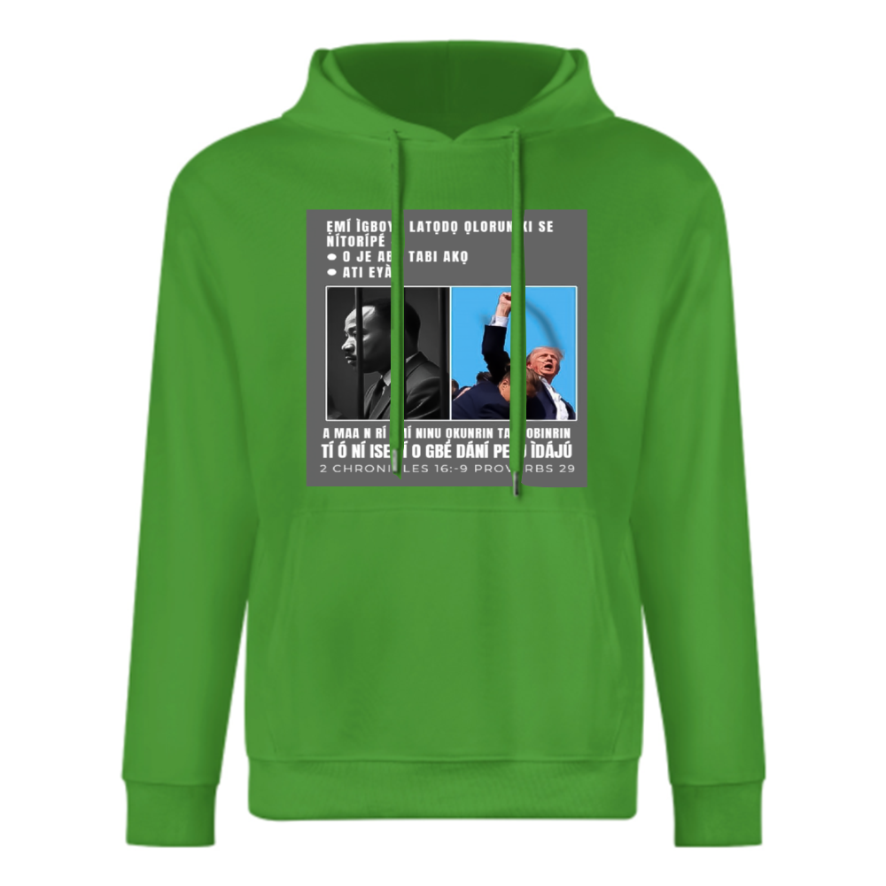 Custom Front & Back Print Cotton Hoodies Custom Men's Long Sleeve Sweatshirts