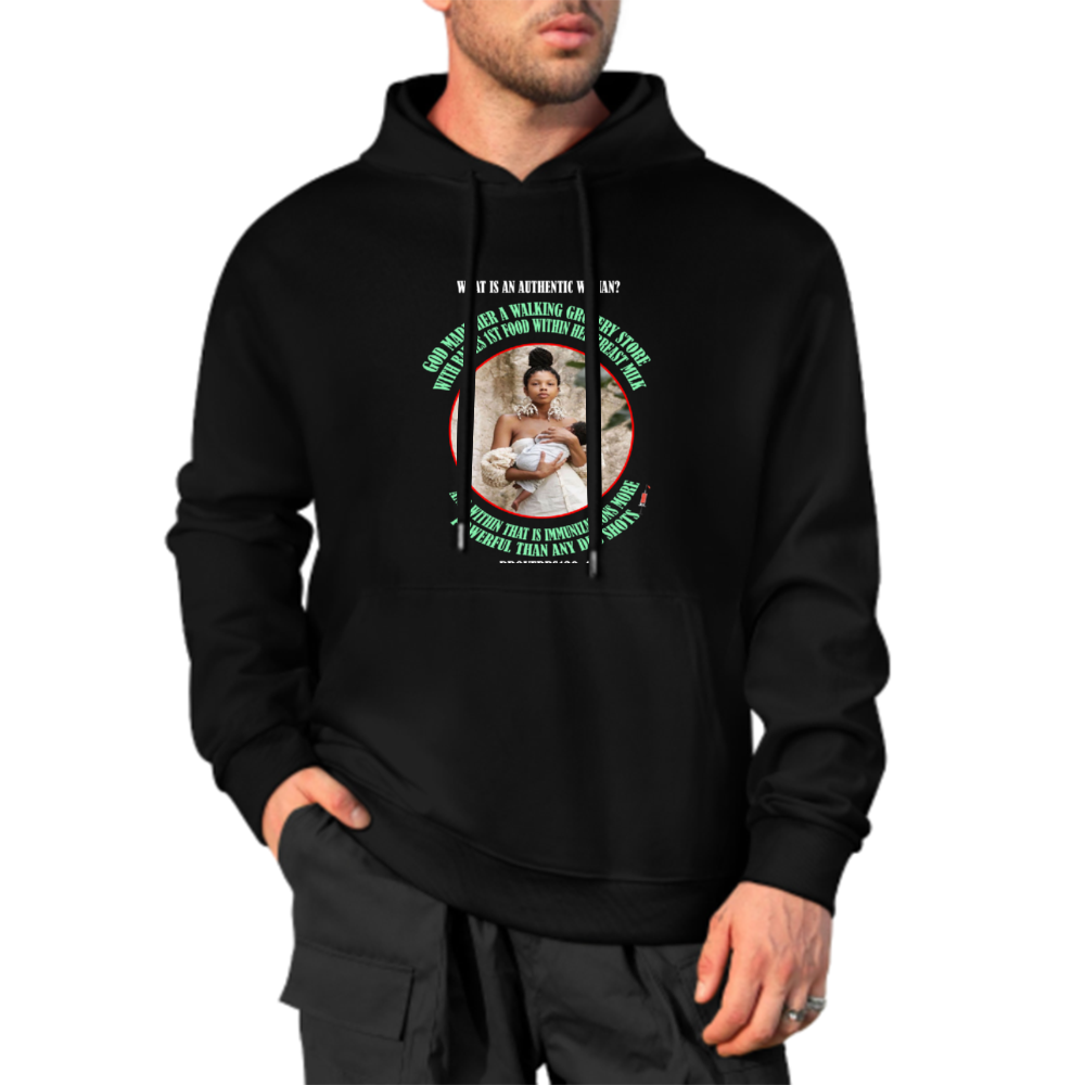 Custom Front & Back Print Cotton Hoodies Custom Men's Long Sleeve Sweatshirts