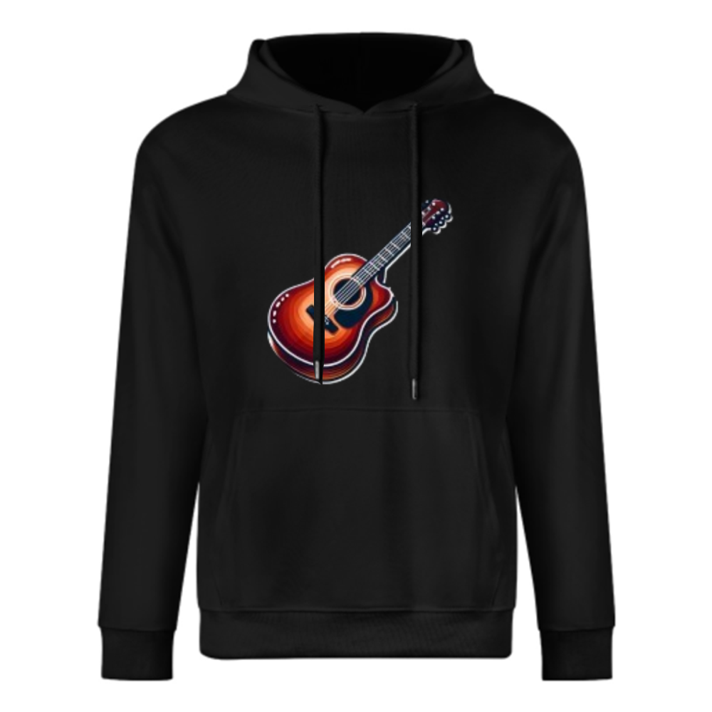 Custom Front & Back Print Cotton Hoodies Custom Men's Long Sleeve Sweatshirts