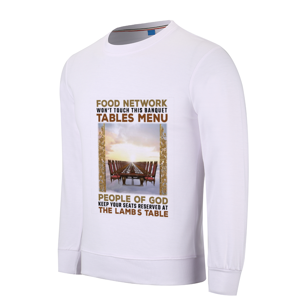 People of God Custom Long Sleeve Pullover Shirts Multicolor Cotton Sweatshirt