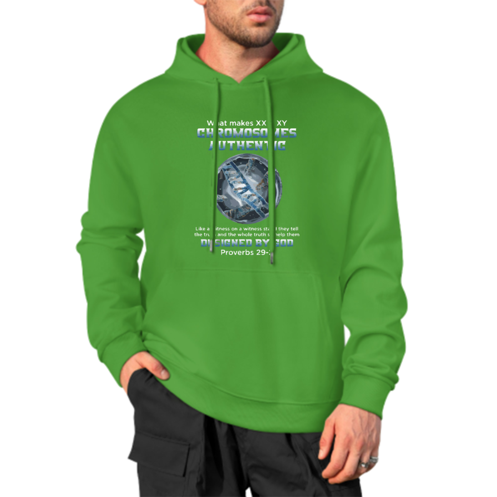 Custom Front & Back Print Cotton Hoodies Custom Men's Long Sleeve Sweatshirts