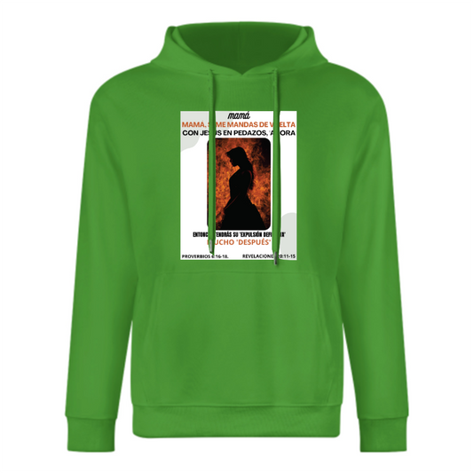 Custom Front & Back Print Cotton Hoodies Custom Men's Long Sleeve Sweatshirts