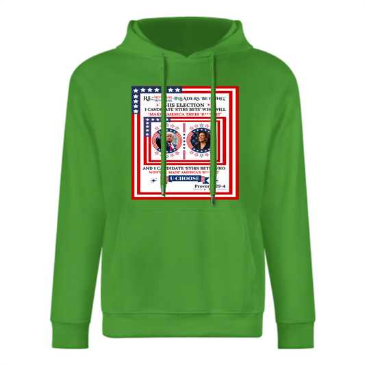 Custom Front & Back Print Cotton Hoodies Custom Men's Long Sleeve Sweatshirts