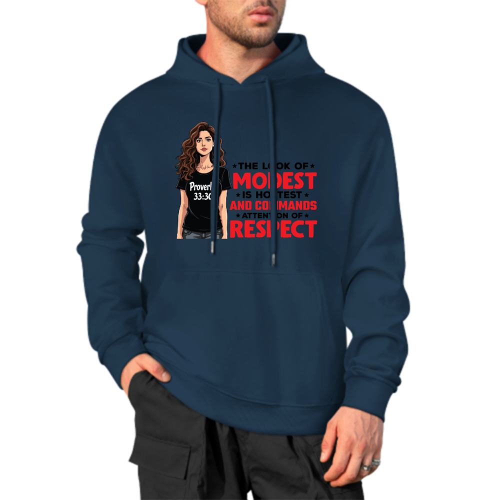 Custom Front & Back Print Cotton Hoodies Custom Men's Long Sleeve Sweatshirts