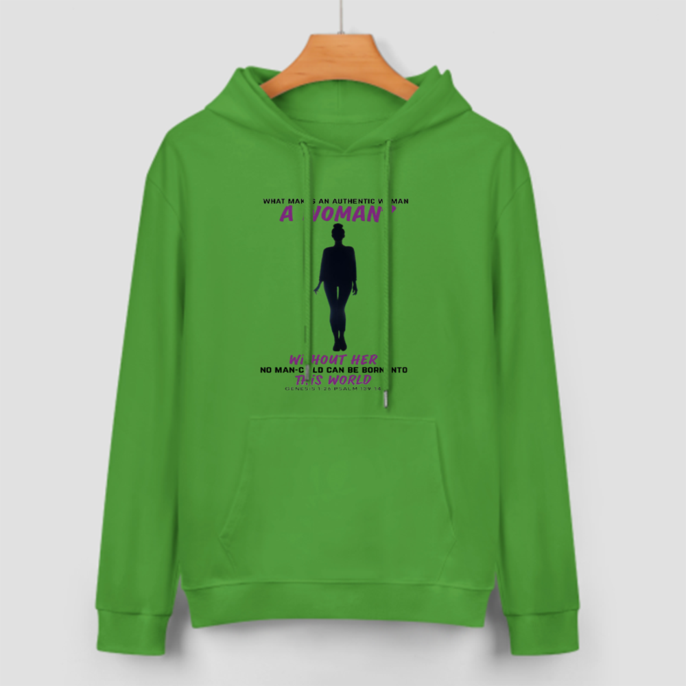 Custom Front & Back Print Cotton Hoodies Custom Men's Long Sleeve Sweatshirts