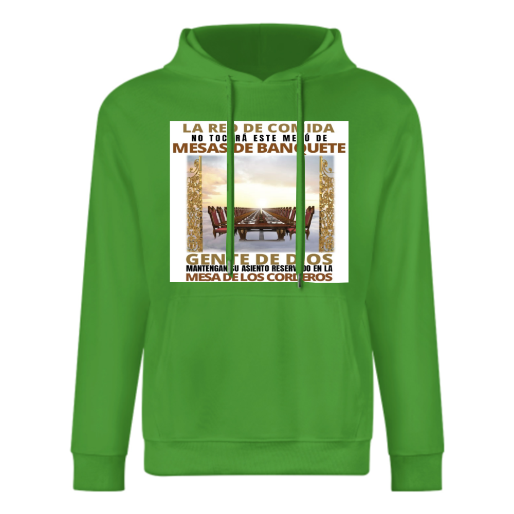 Custom Front & Back Print Cotton Hoodies Custom Men's Long Sleeve Sweatshirts