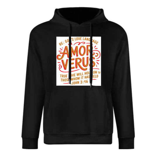 Custom Front & Back Print Cotton Hoodies Custom Men's Long Sleeve Sweatshirts