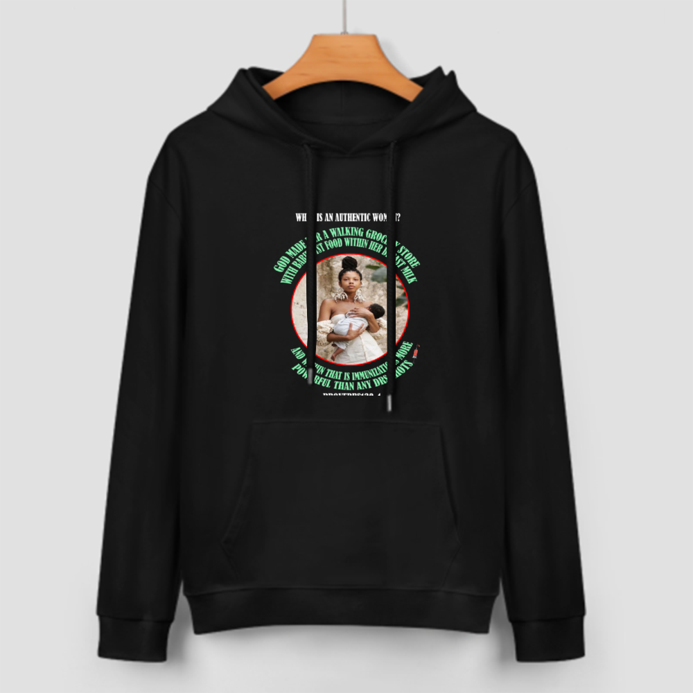 Custom Front & Back Print Cotton Hoodies Custom Men's Long Sleeve Sweatshirts