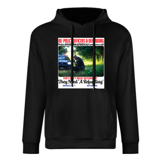 Custom Front & Back Print Cotton Hoodies Custom Men's Long Sleeve Sweatshirts