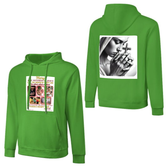 Custom Front & Back Print Cotton Hoodies Custom Men's Long Sleeve Sweatshirts