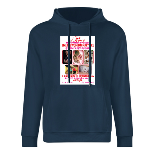 Custom Front & Back Print Cotton Hoodies Custom Men's Long Sleeve Sweatshirts