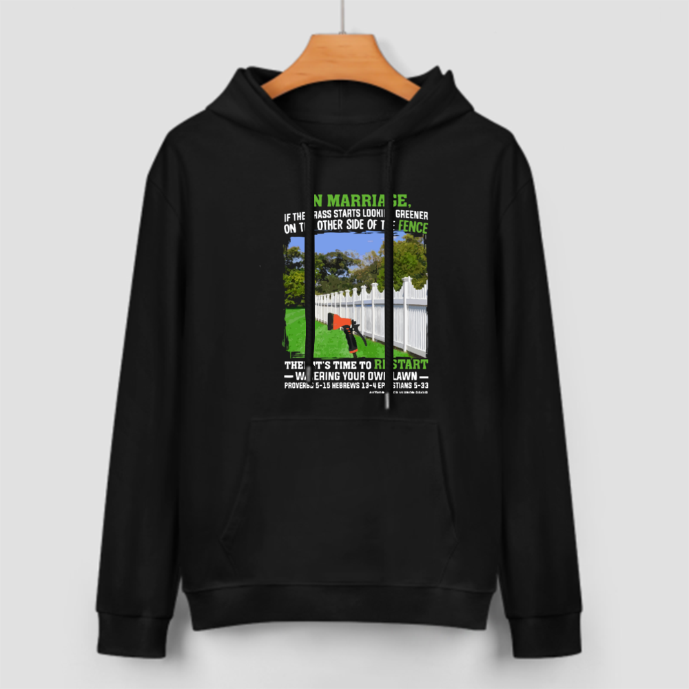 Custom Front & Back Print Cotton Hoodies Custom Men's Long Sleeve Sweatshirts