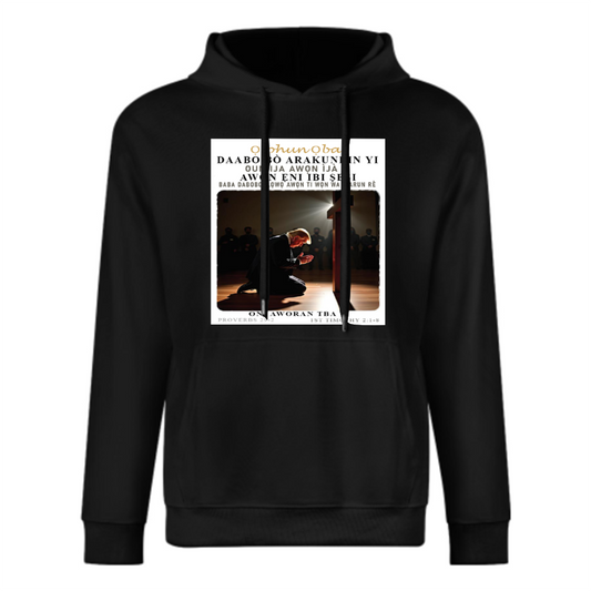 Custom Front & Back Print Cotton Hoodies Custom Men's Long Sleeve Sweatshirts