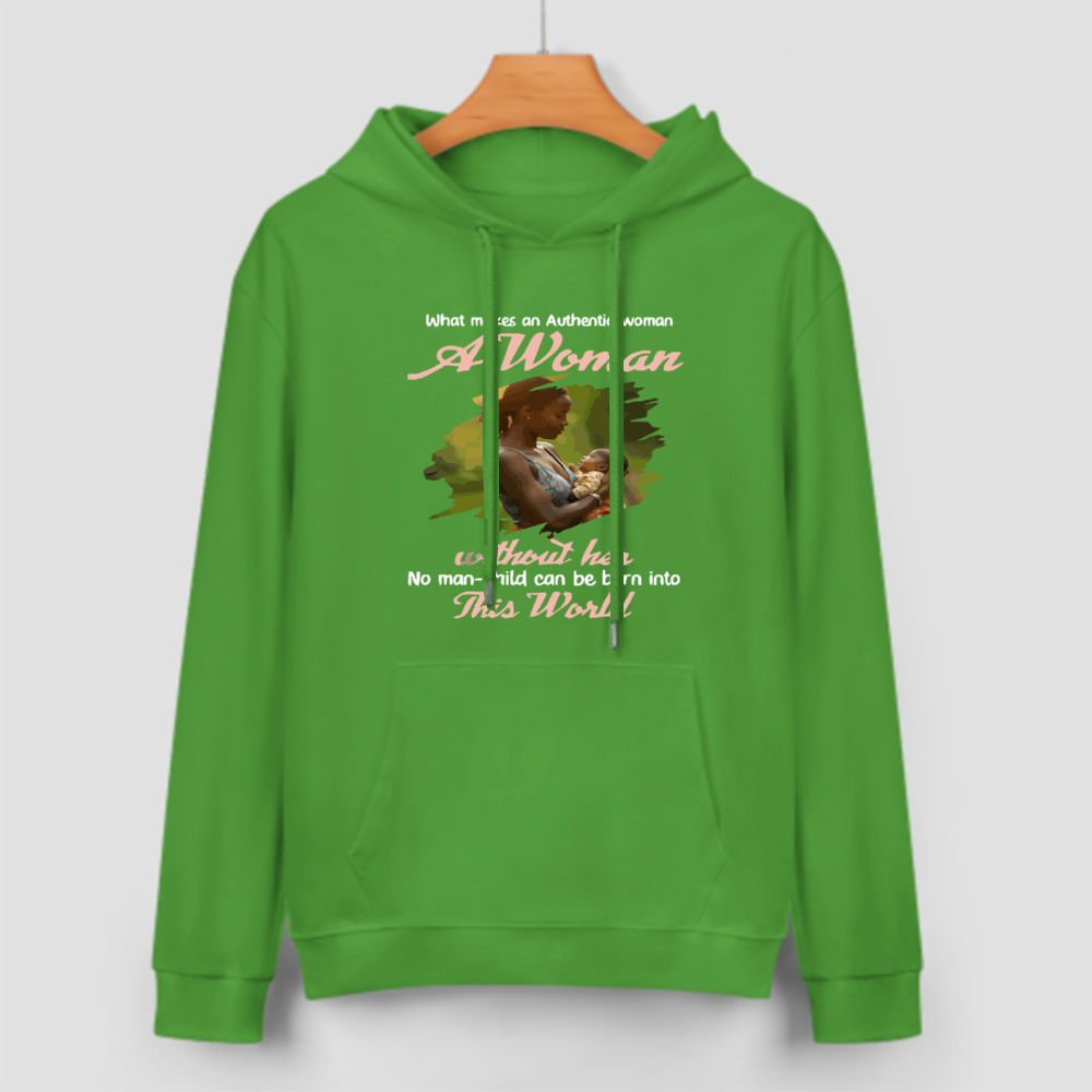 Custom Front & Back Print Cotton Hoodies Custom Men's Long Sleeve Sweatshirts