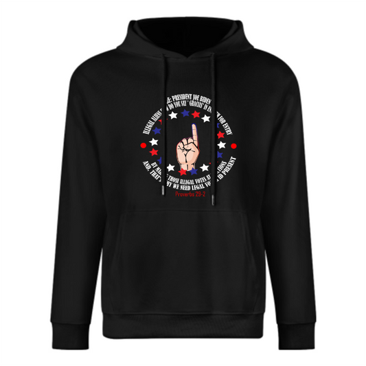 Custom Front & Back Print Cotton Hoodies Custom Men's Long Sleeve Sweatshirts